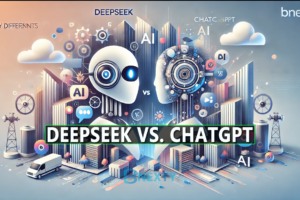 DeepSeek vs. ChatGPT: A side-by-side comparison of AI capabilities in 2025.