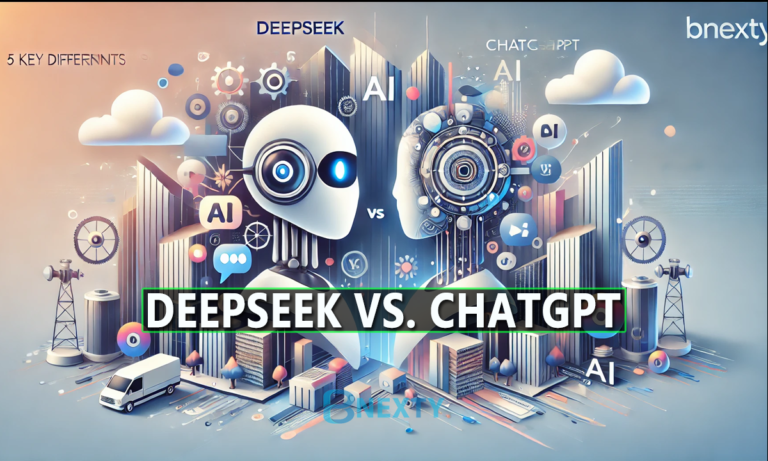 DeepSeek vs. ChatGPT: A side-by-side comparison of AI capabilities in 2025.